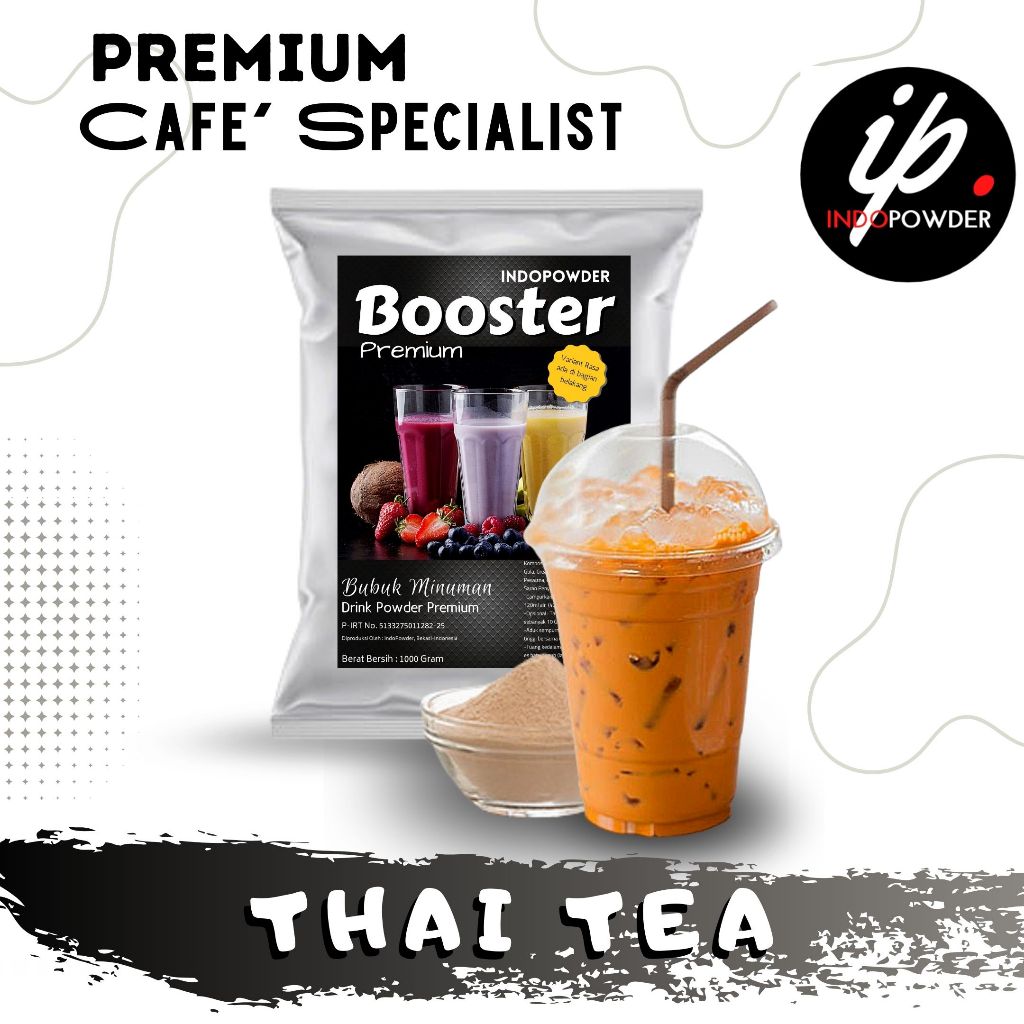 

Indopowder - Bubuk Minuman PREMIUM THAI TEA 1Kg Untuk Cafe, Waralaba, Resto & Usaha Minuman Kekinian