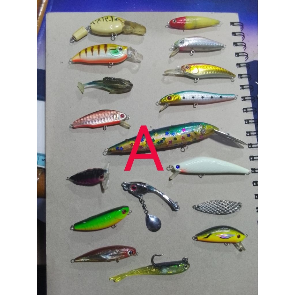SET LURE MINNOW PANCING CAMPUR