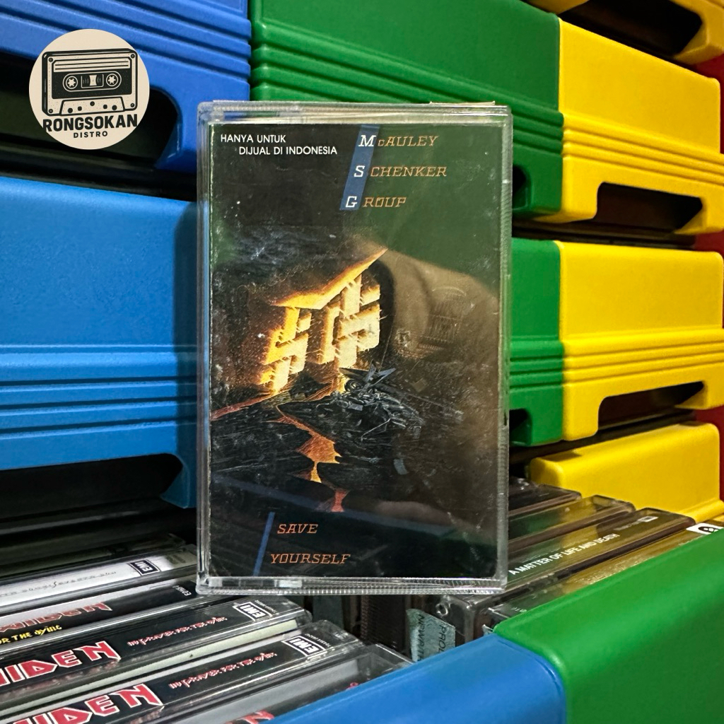 Kaset Pita MCAULEY SCHENKER GROUP (MSG) SAVE YOURSELF (AQUARIUS)