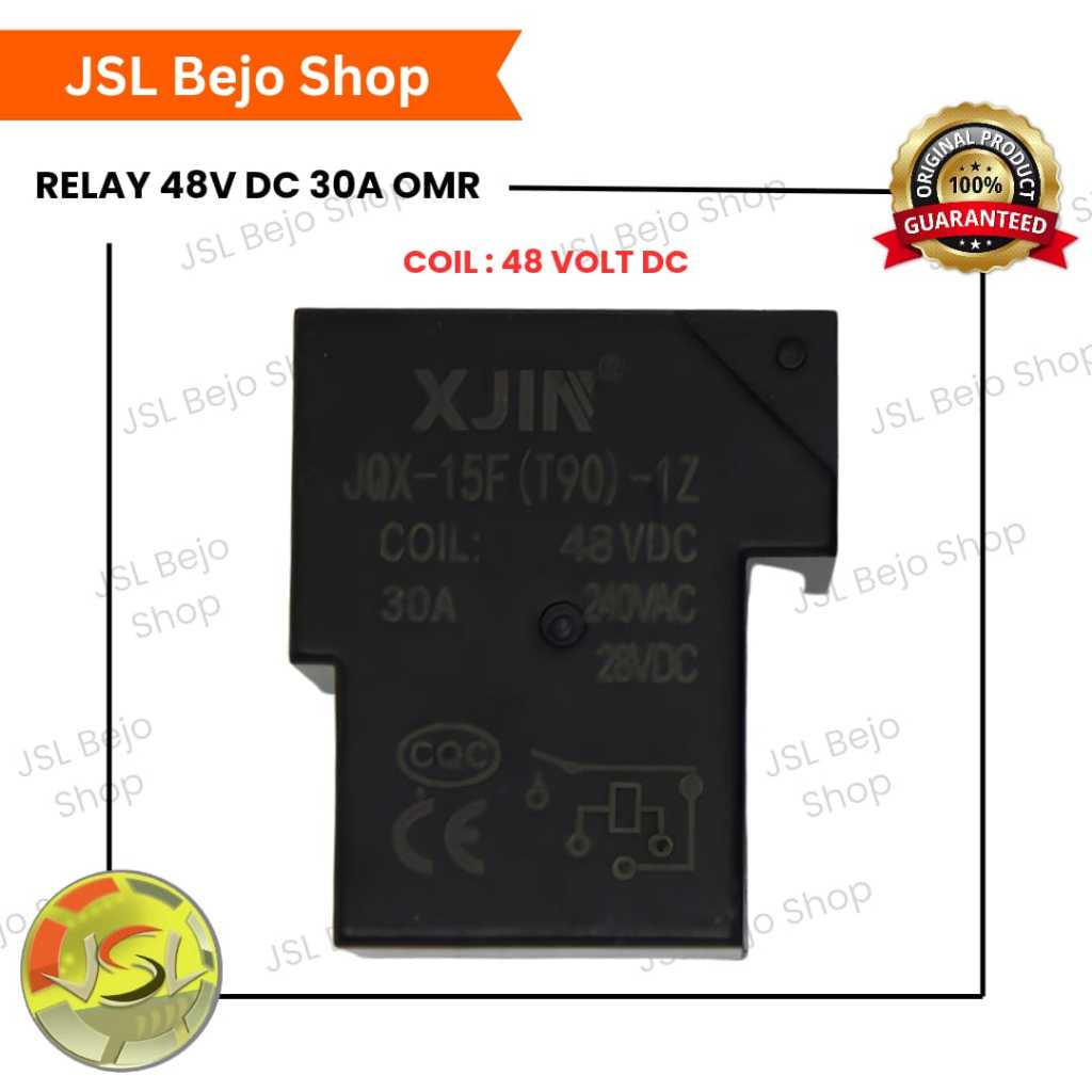 Relay 48V DC 30A OMR