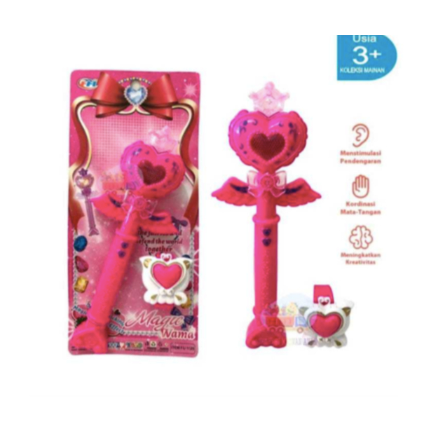 [ISTY] FU 1143 Mainan Anak Tongkat Peri Cantik Mahkota