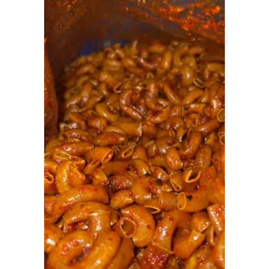 

makaroni cikruh pedas gurih