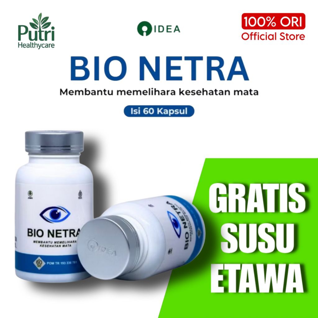 BIONETRA | Bio Netra Obat Mata Herbal Ampuh 100% Alami