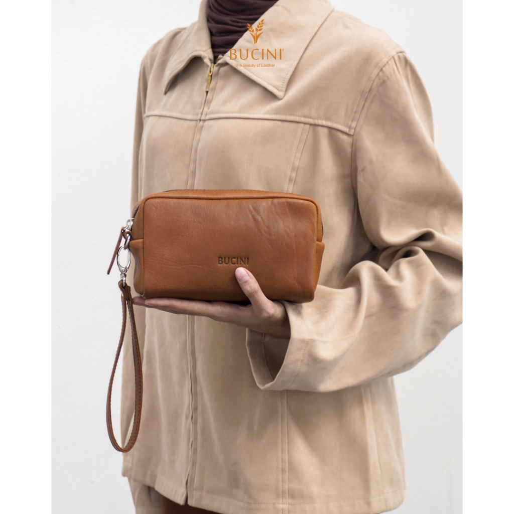 Clutch Pouch Kulit BUCINI Buferry