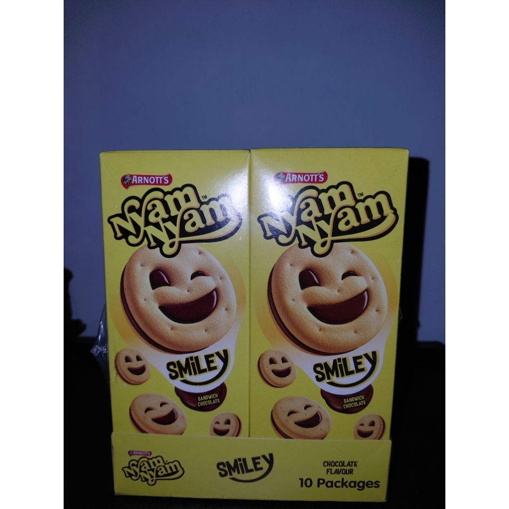 

SNACK BISKUIT NYAM NYAM 1 DUS ISI 10