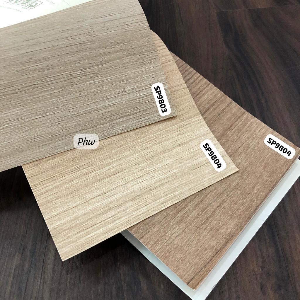 Wallpaper Dinding Goodrich Polos Serat Kayu Coklat Natural Minimalis Premium Sp by Sangetsu