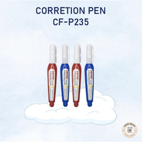 

Correction Fluid Joyko CF-P235 | Harga Grosir ( 1kotak/12 pcs) | Joyko Correction Pen Fluid