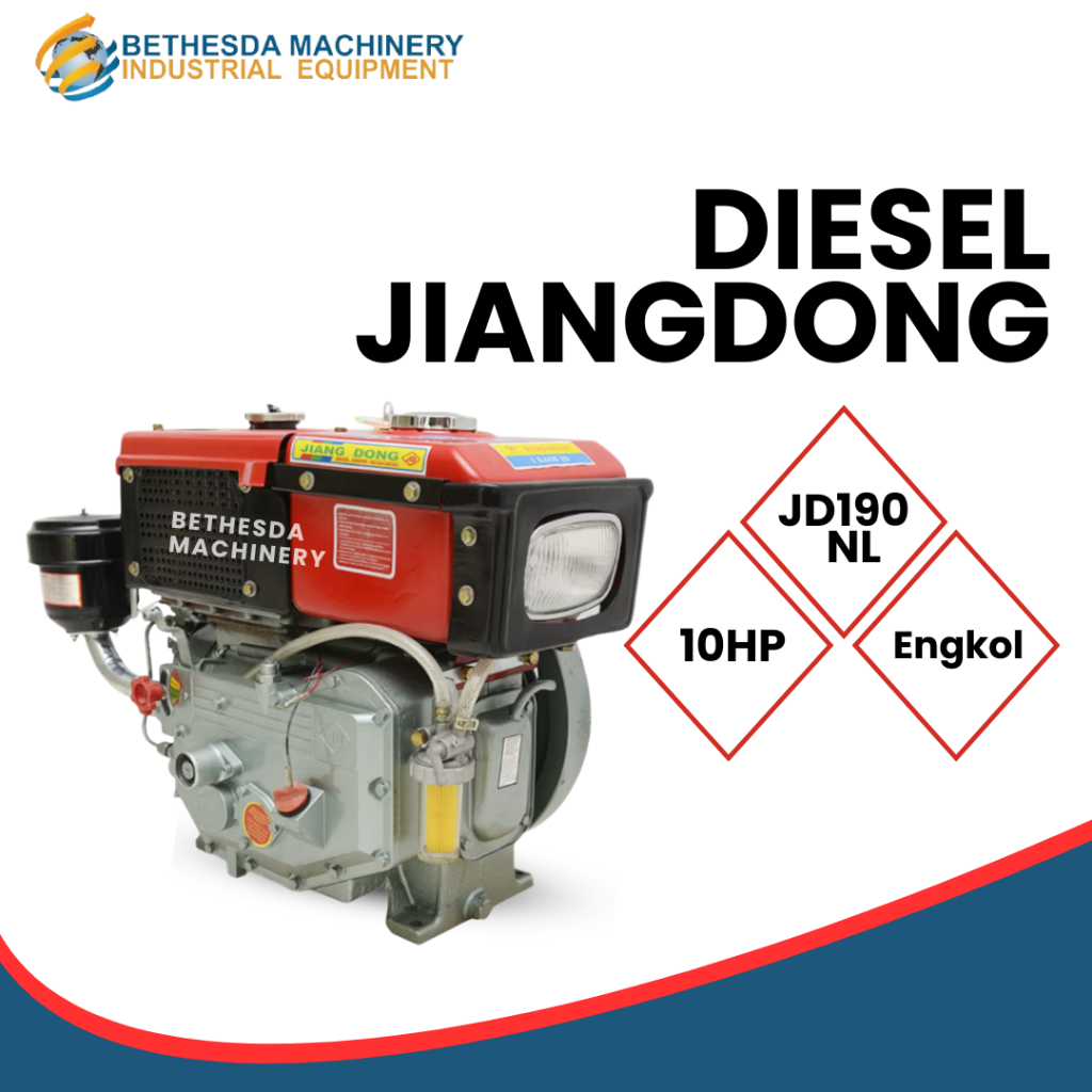 DIESEL JIANG DONG 10 HP / 10 PK Diesel Penggerak JD190NL
