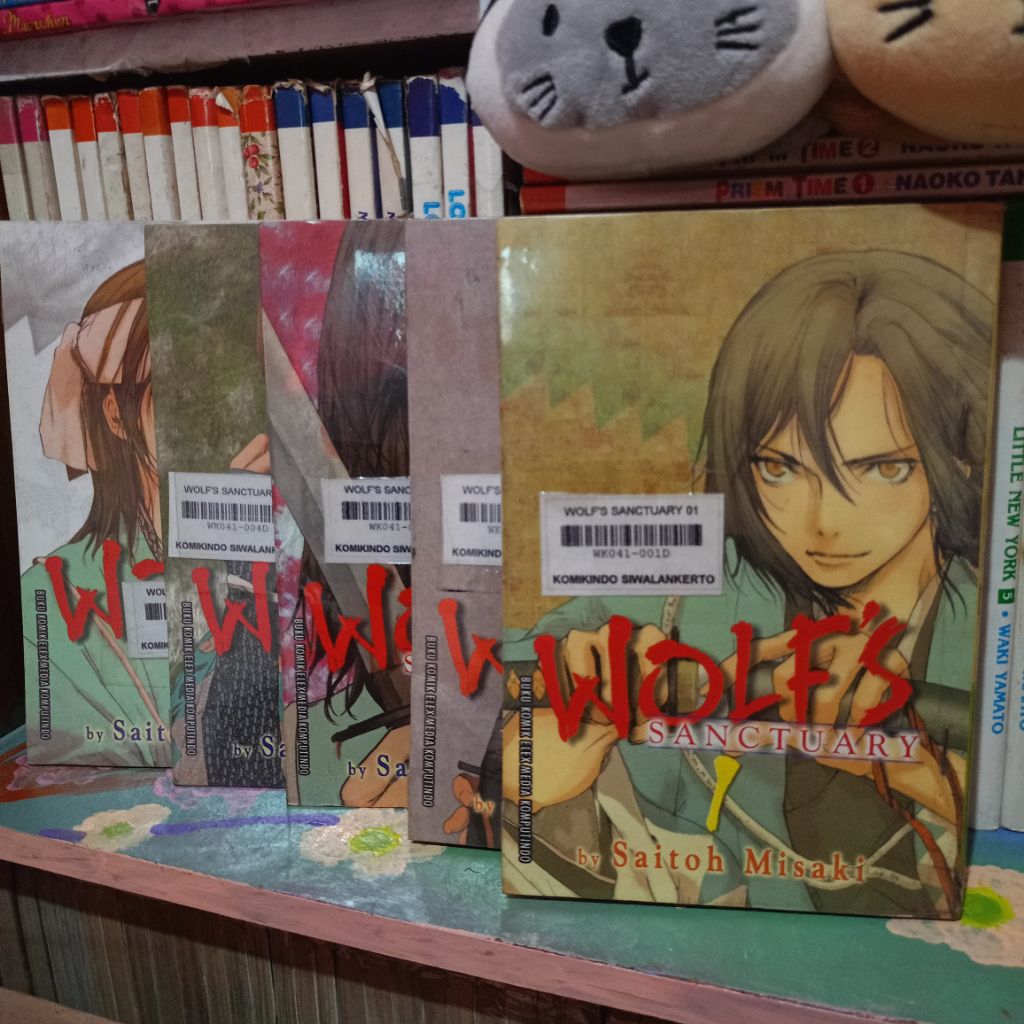 Komik Wolf's Sanctuary Ex-rental / Komik Samurai / (1-5) (Baca Deskripsi)