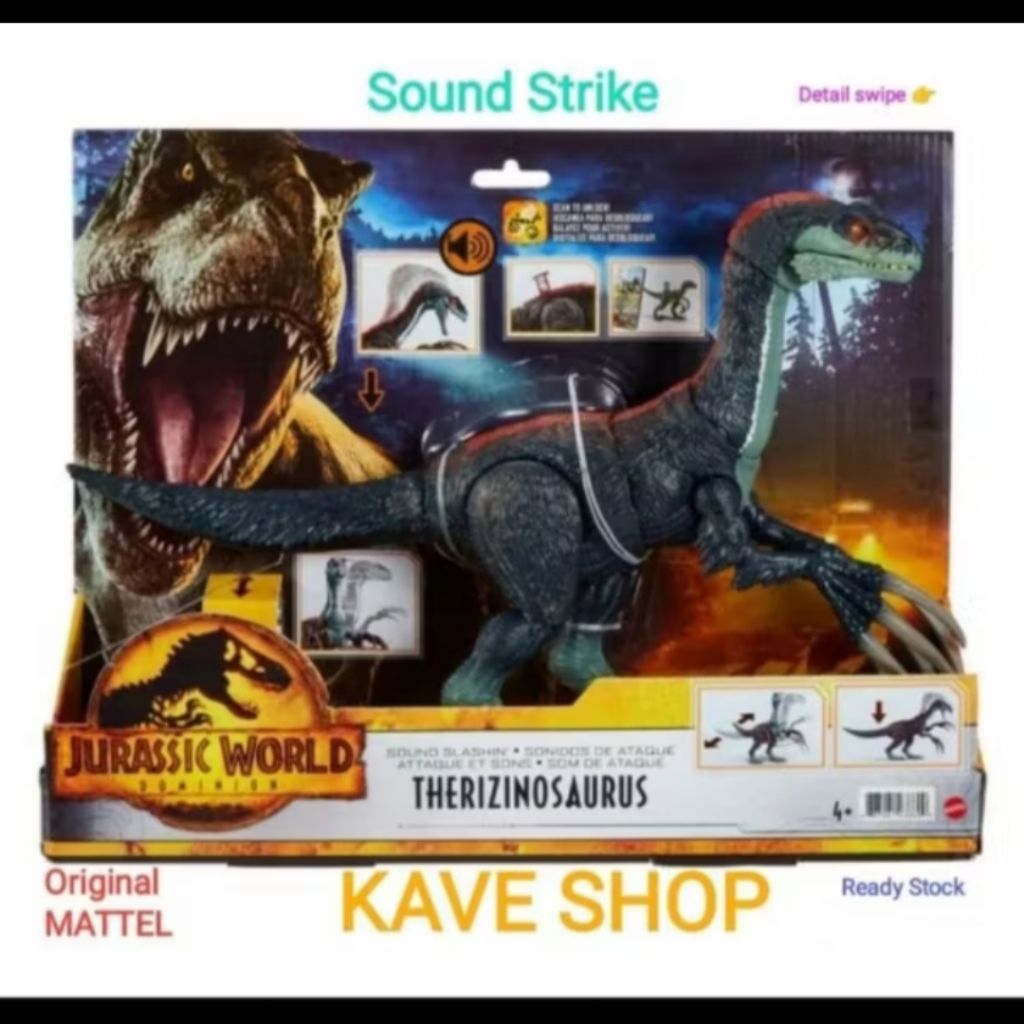 Jurassic World : Tyrannosaurus Rex Thrash 'N Devour / Indominus Camouflage / CRYOLOPHOSAURUS / Penta