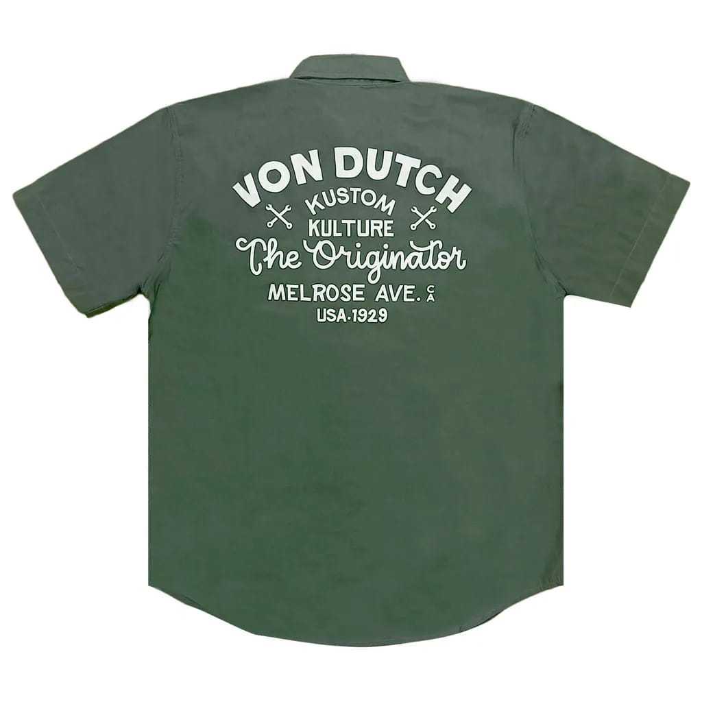 Workshirt Von Dutch Green