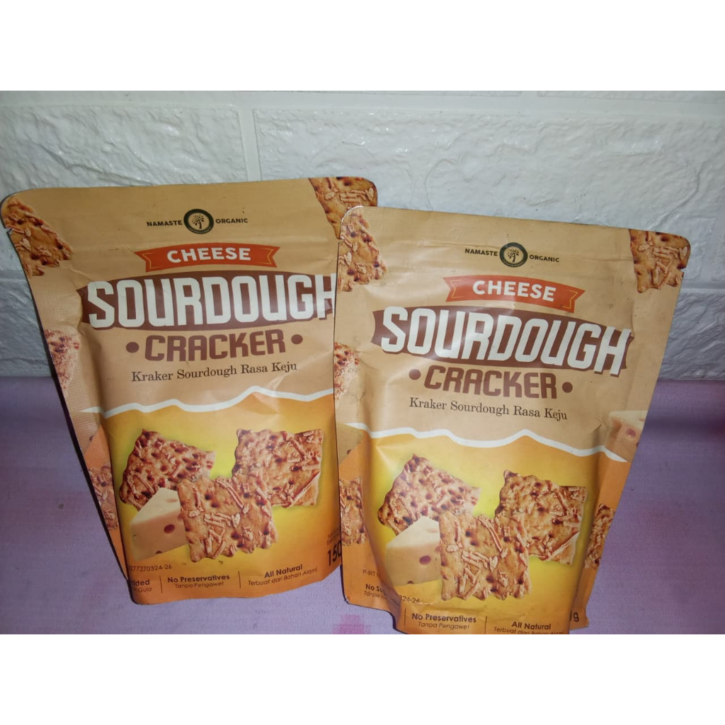 

Namaste Organic Cheese Sourdough Cracker 150g