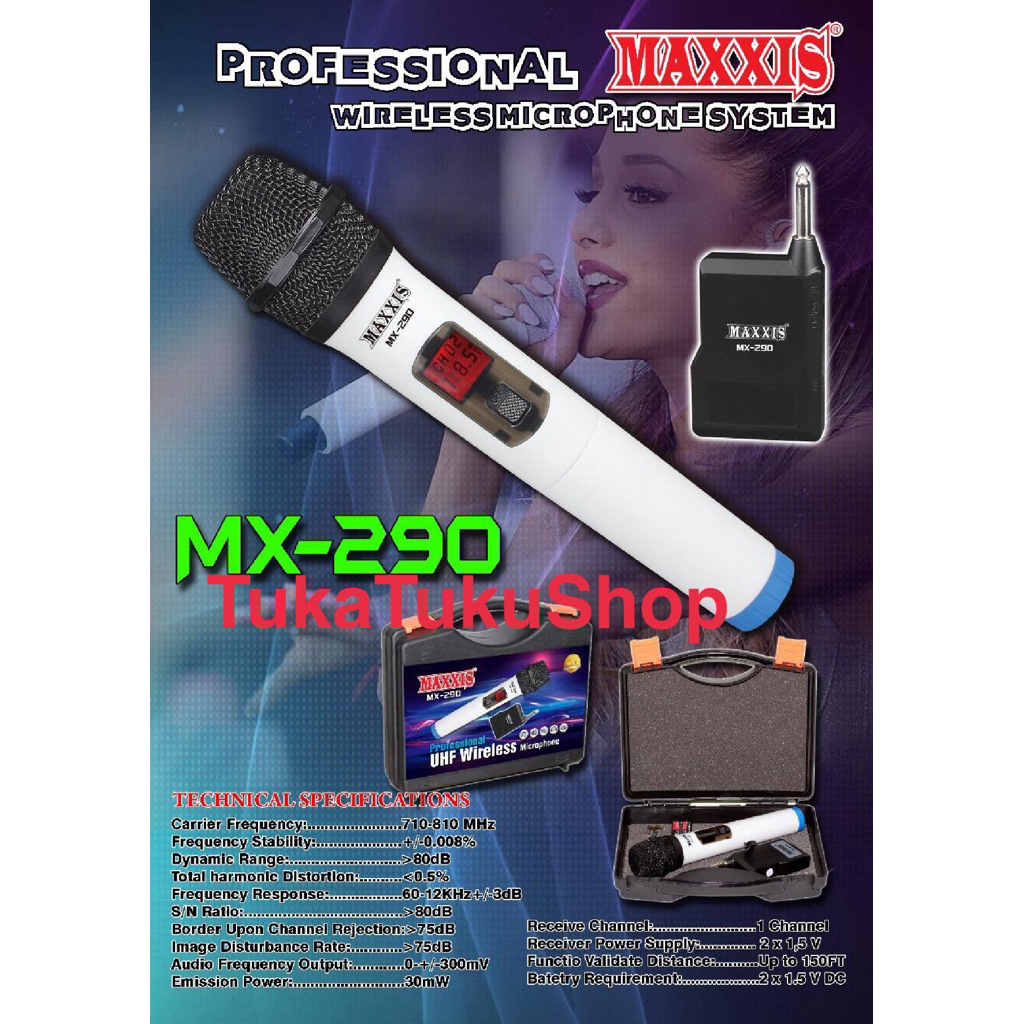 Mic Wireless UHF Single Mic