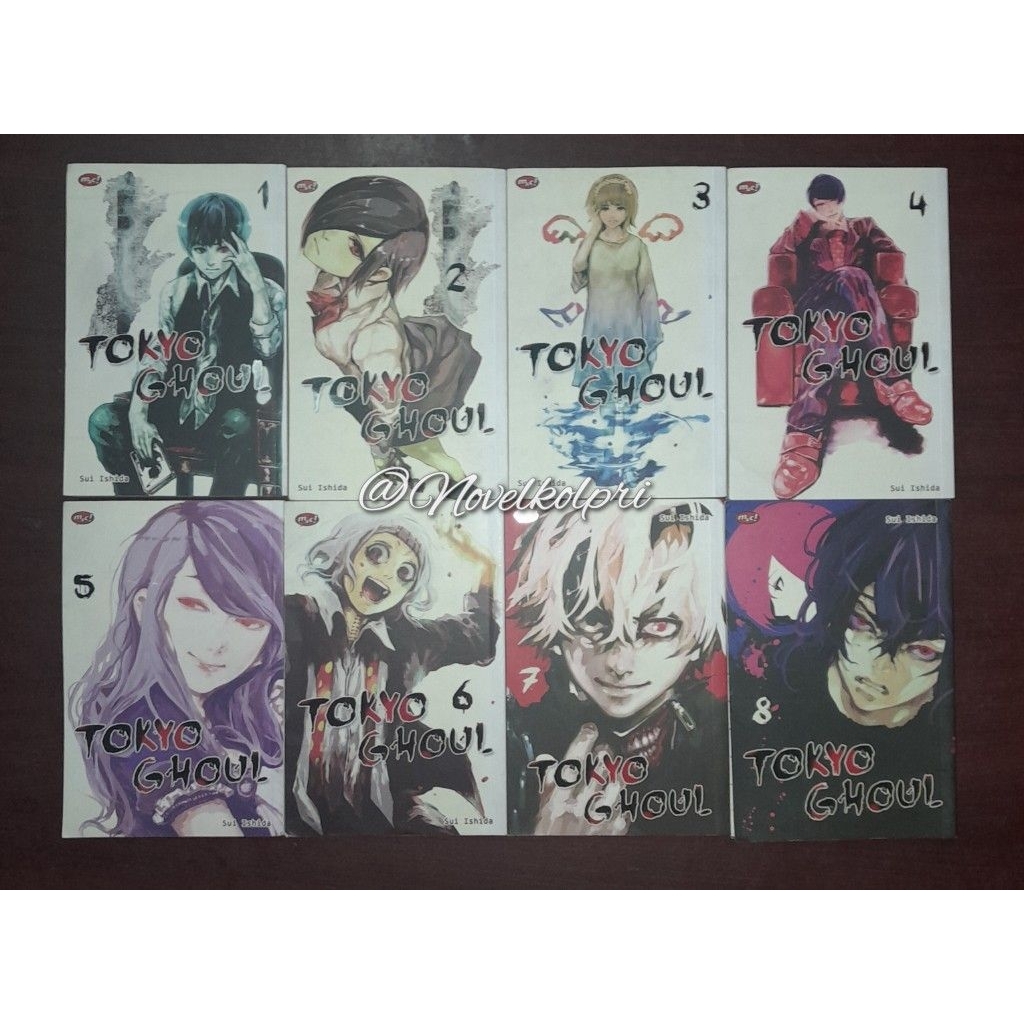 Komik SET Tokyo Ghoul 1-8