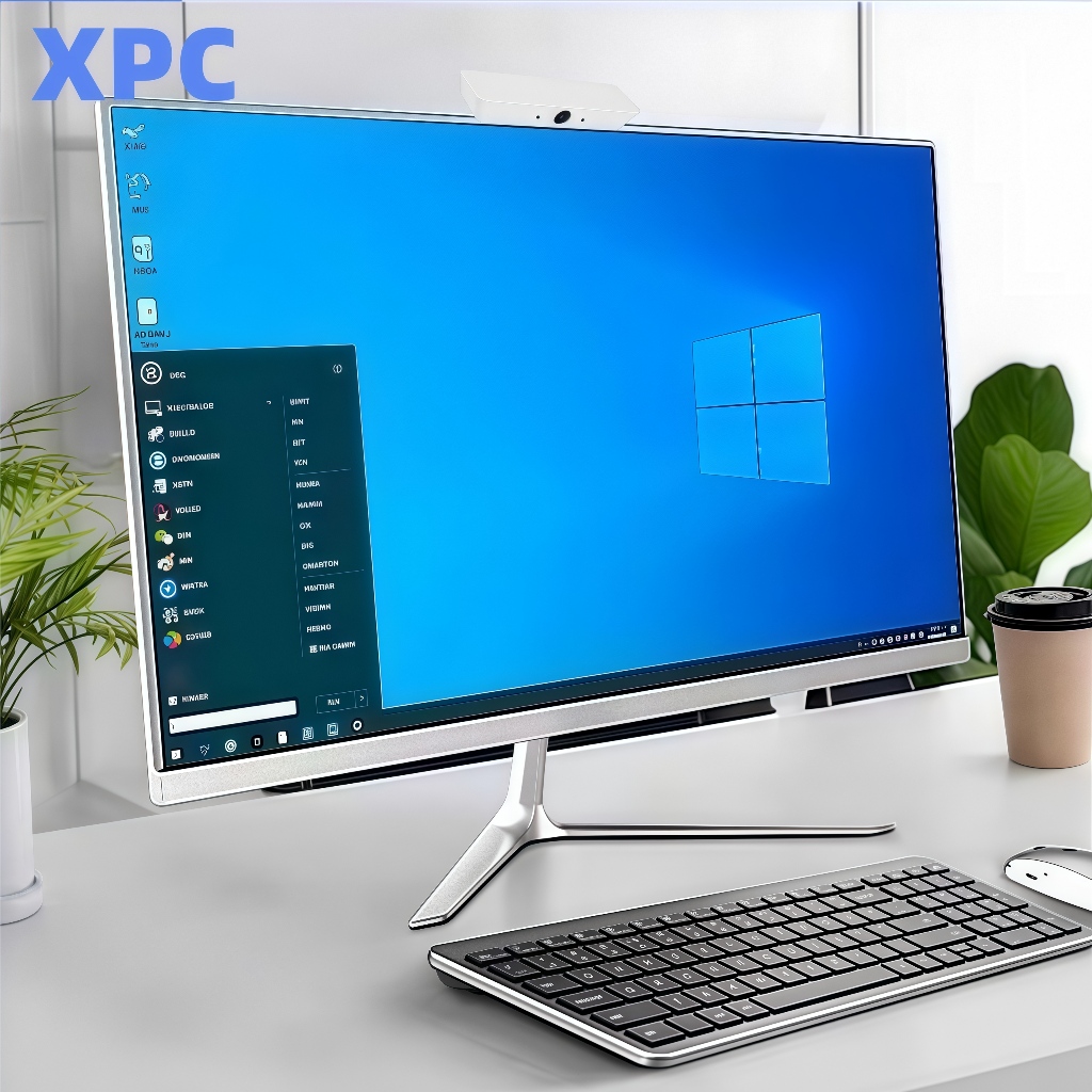 XPC-Garansi dua tahun-ALL IN ONE PC Komputer Kantor All-in-One windows11+office Prosesor Intel Core 