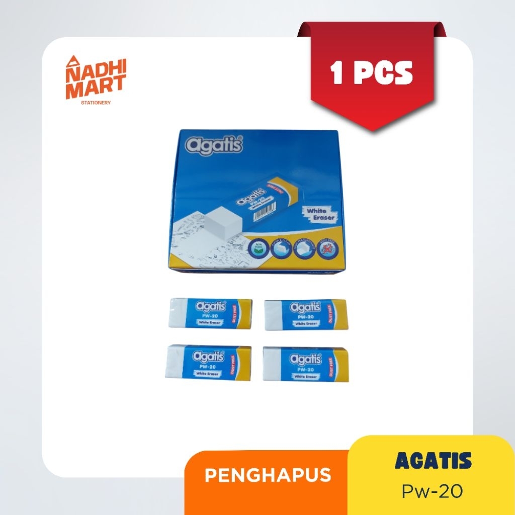 

PENGHAPUS AGATIS PUTIH STIP AGATIS ECO PW-20 WHITE
