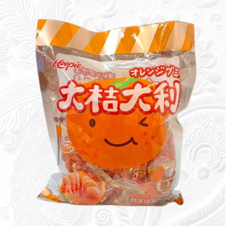 

Hoopie Permen Jelly Jeruk Mandarin Rasa Mantap 500gr HALAL