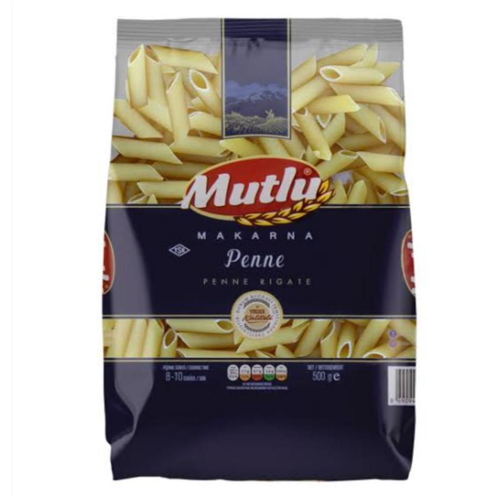 

MUTLU PENNE PASTA 500gr/Pasta penne 500gr