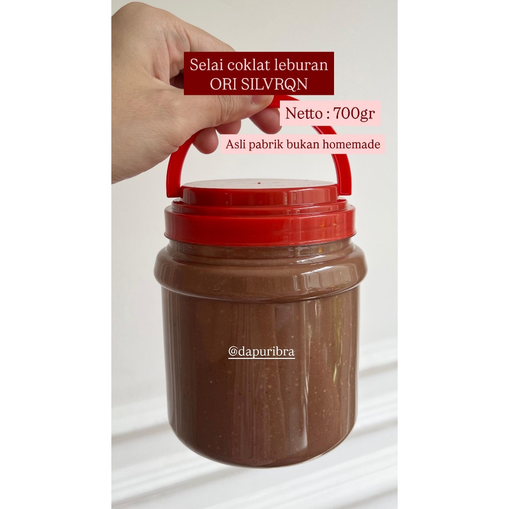 

Selai Coklat Ori Leburan SLVRQN Asli Pabrik