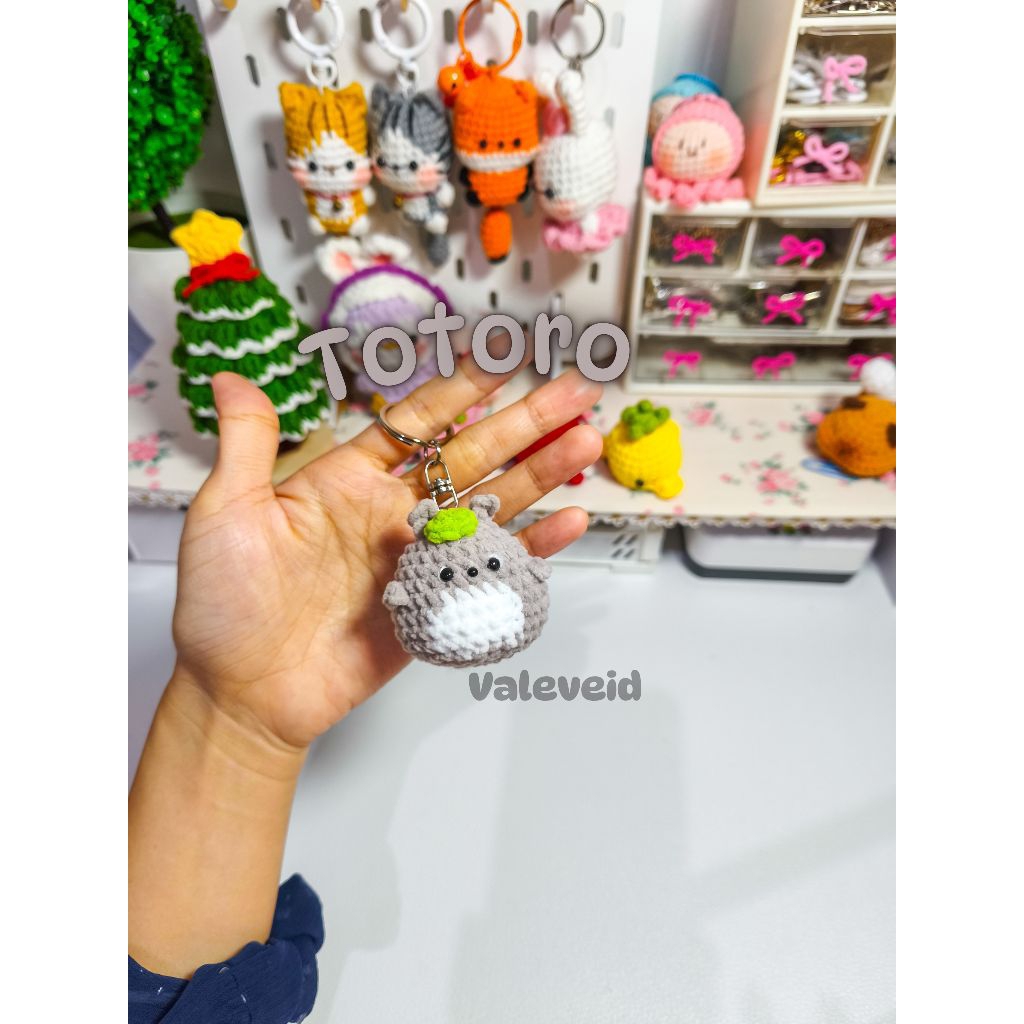 TOTORO | GANTUNGAN TOTORO | AMIGURUMI TOTORO