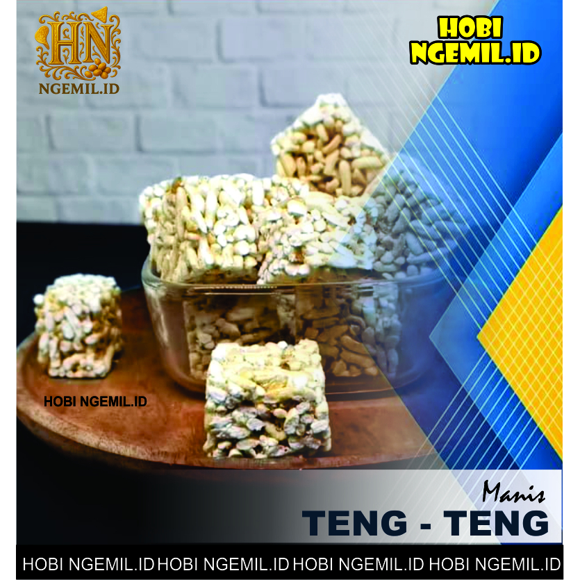 

Kue Teng Teng Manis 100 - 250 gr HOBI NGEMIL.ID oleh oleh bandung