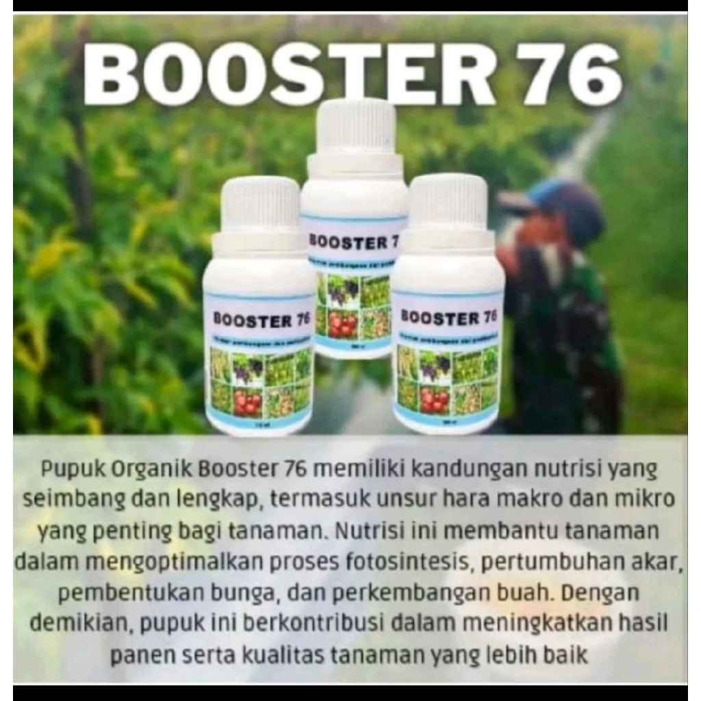 Booster 76 Pupuk Organik perangsang Buah