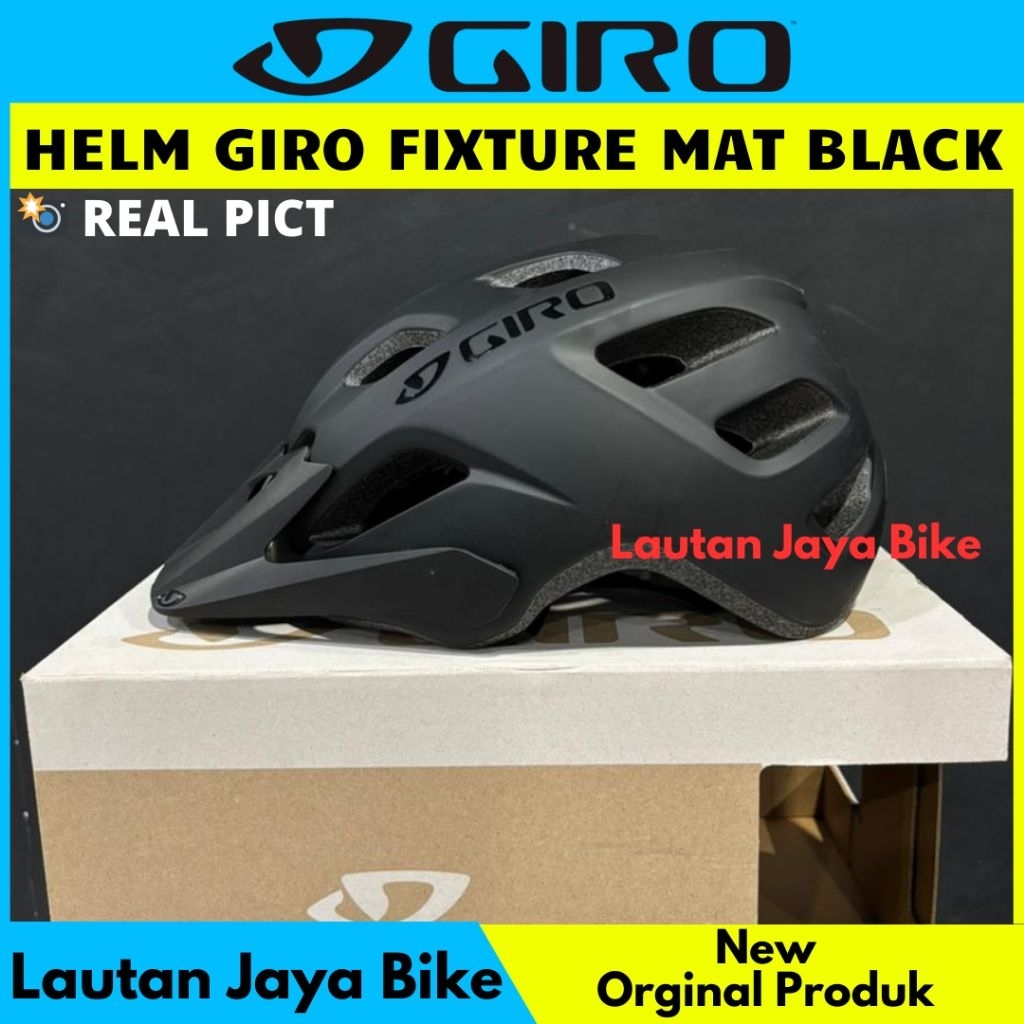 Helm Sepeda Giro Fixture Terbaru Original