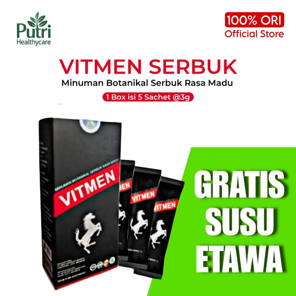 VITMEN BOX ISI 5 SACHET ORIGINAL
