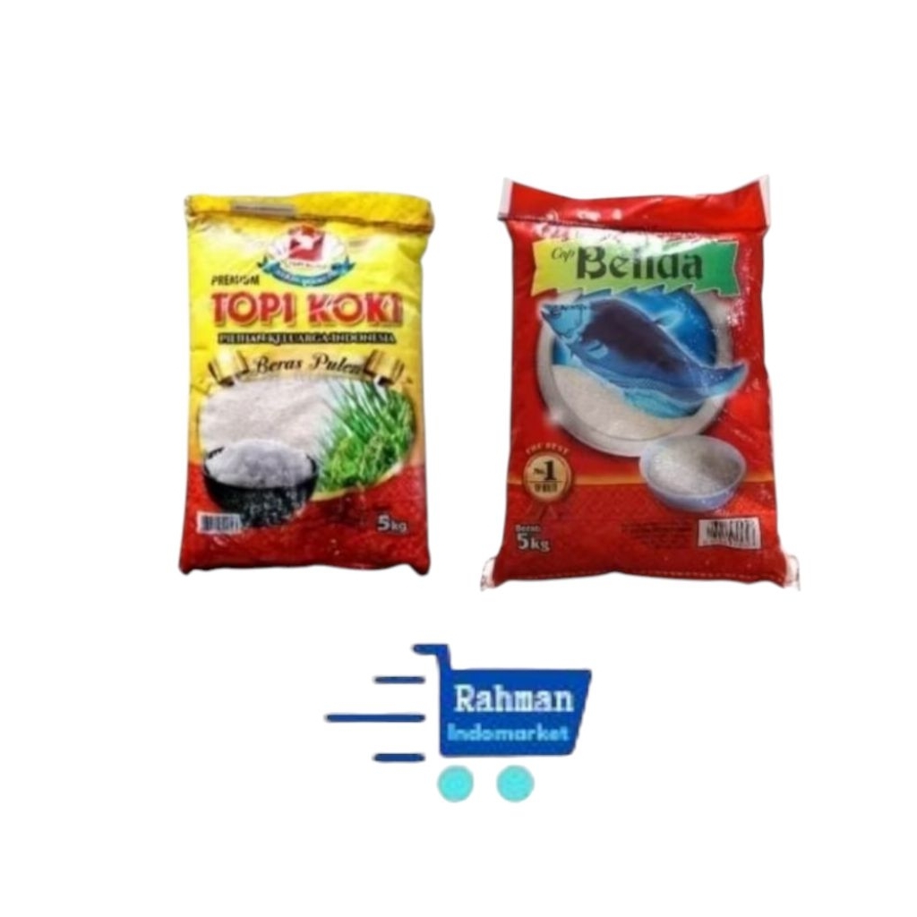 

BERAS BELIDA, TOPI KOKI 5KG