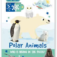 (North Parade Publishing) Early Learning Polar Animals Puzzle Sliders