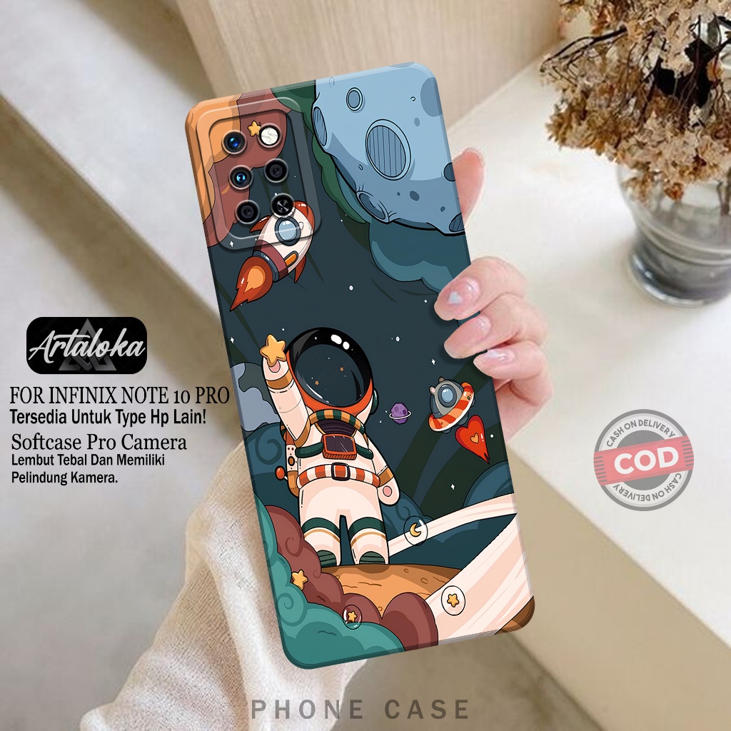 Softcase Hp Infinix Note 10 Pro Fashion Case Astronod Case Infinix Note 10 Pro Silikon TPU Pro Camer