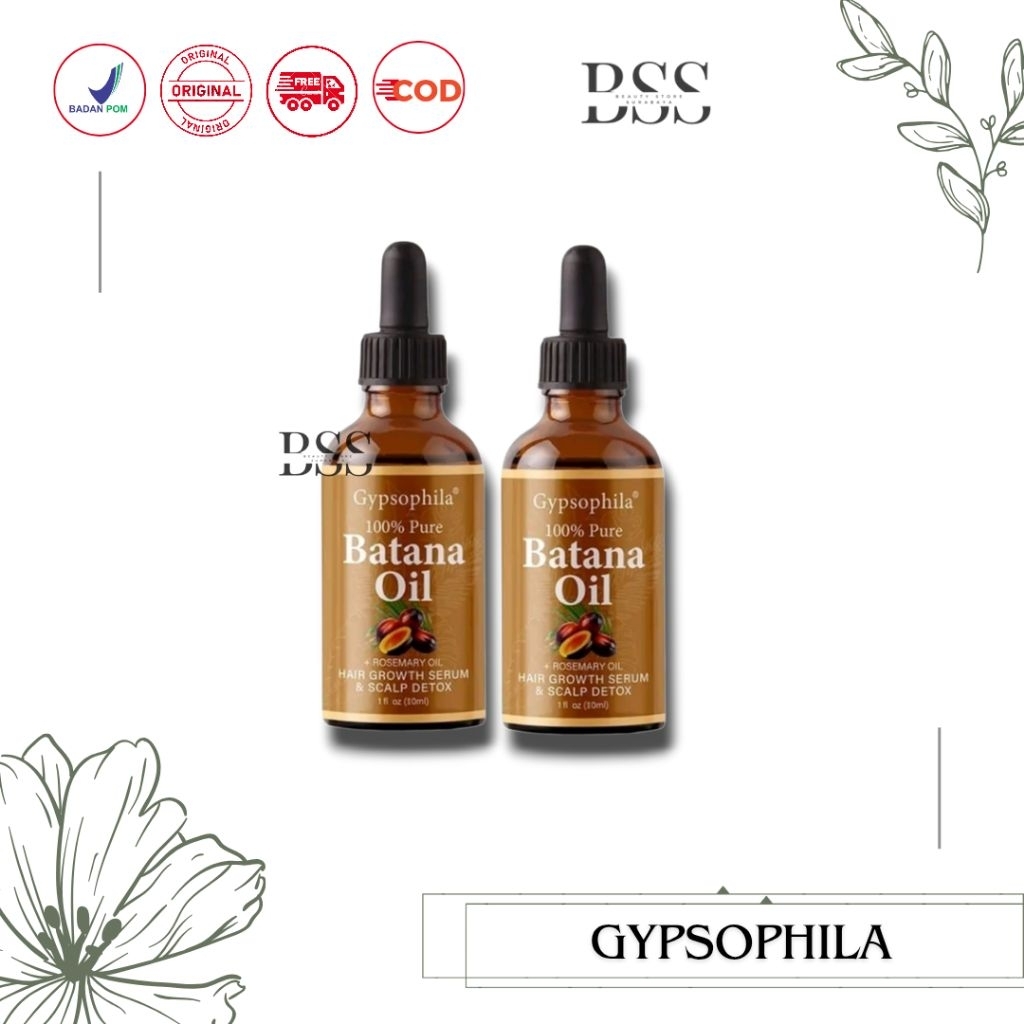 BATANA Oil Serum Penumbuh Rambut Mengurangi Kerontokan Menumbuhkan Menebalkan Haircare BATANA OIL