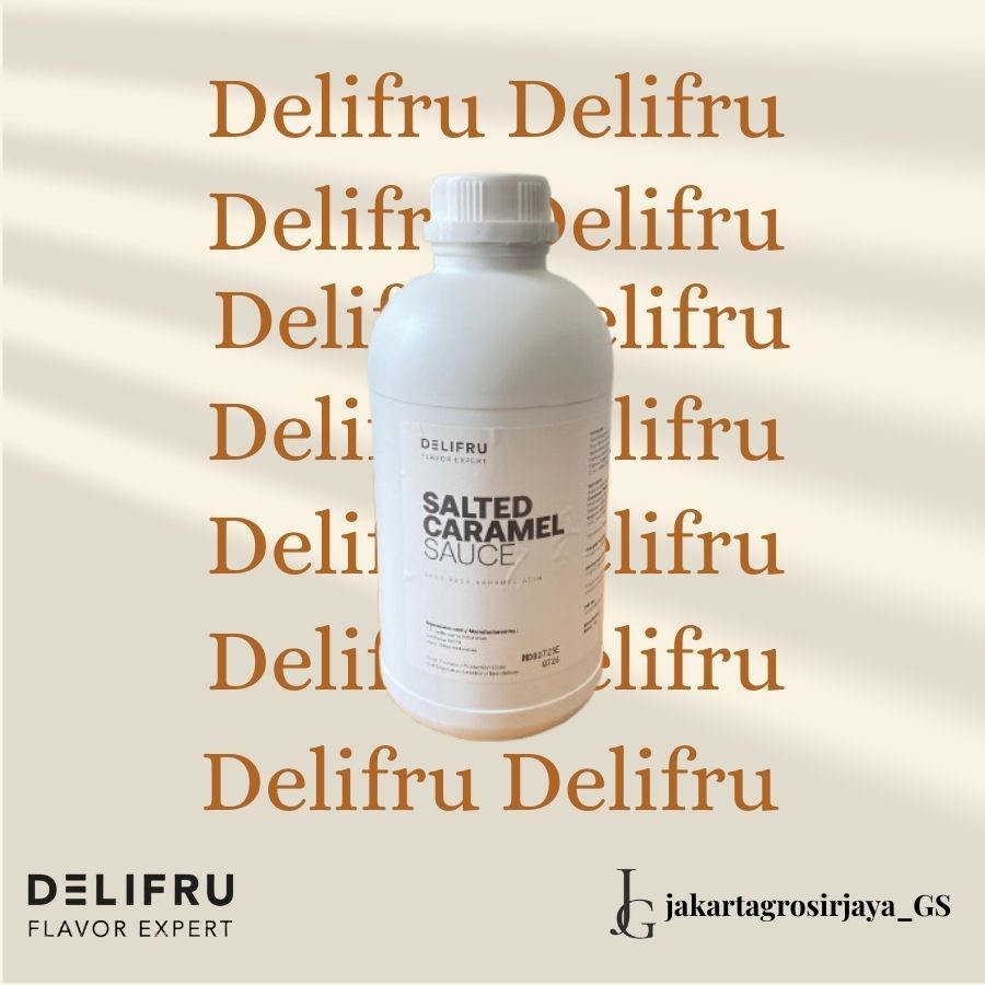 

Delifru Salted Caramel Sauce - Topping Saus Karamel Asin 1 Kg