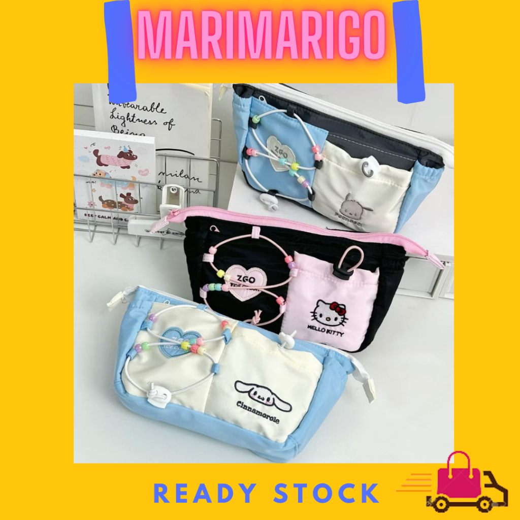 

Kotak Pensil Sanrio Drawstring Tempat Pensil Lucu Anak Sekolah Japanese Pencil Case Large Capacity Stationery