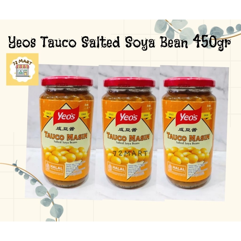 

Yeos Tauco Masin Salted Soya Beans 450gr | Tauco Yeos