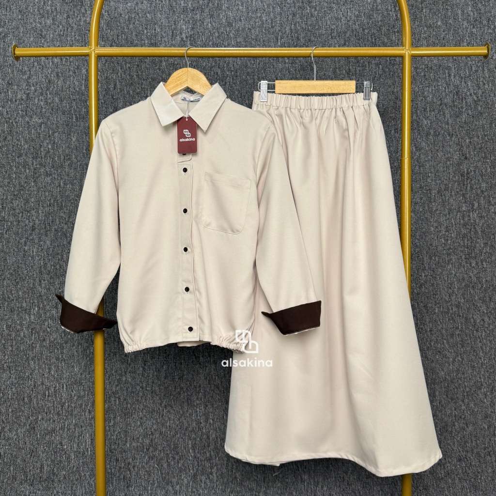 Nativa One Set Rok - Setelan Wanita - Setelan Kekinian - Setelan Rok Wanita - One Set Wanita Kekinia