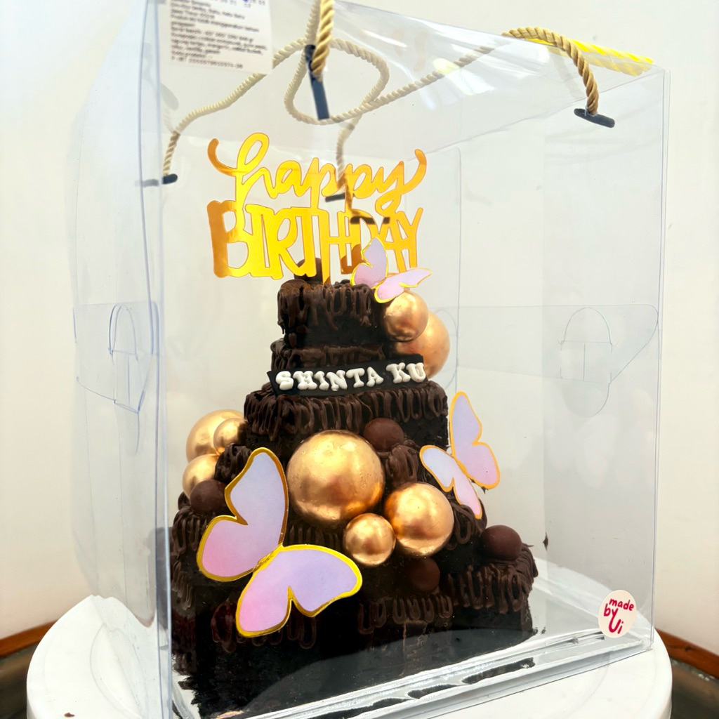 

brownies tower less sugar (khusus kota batu malang)