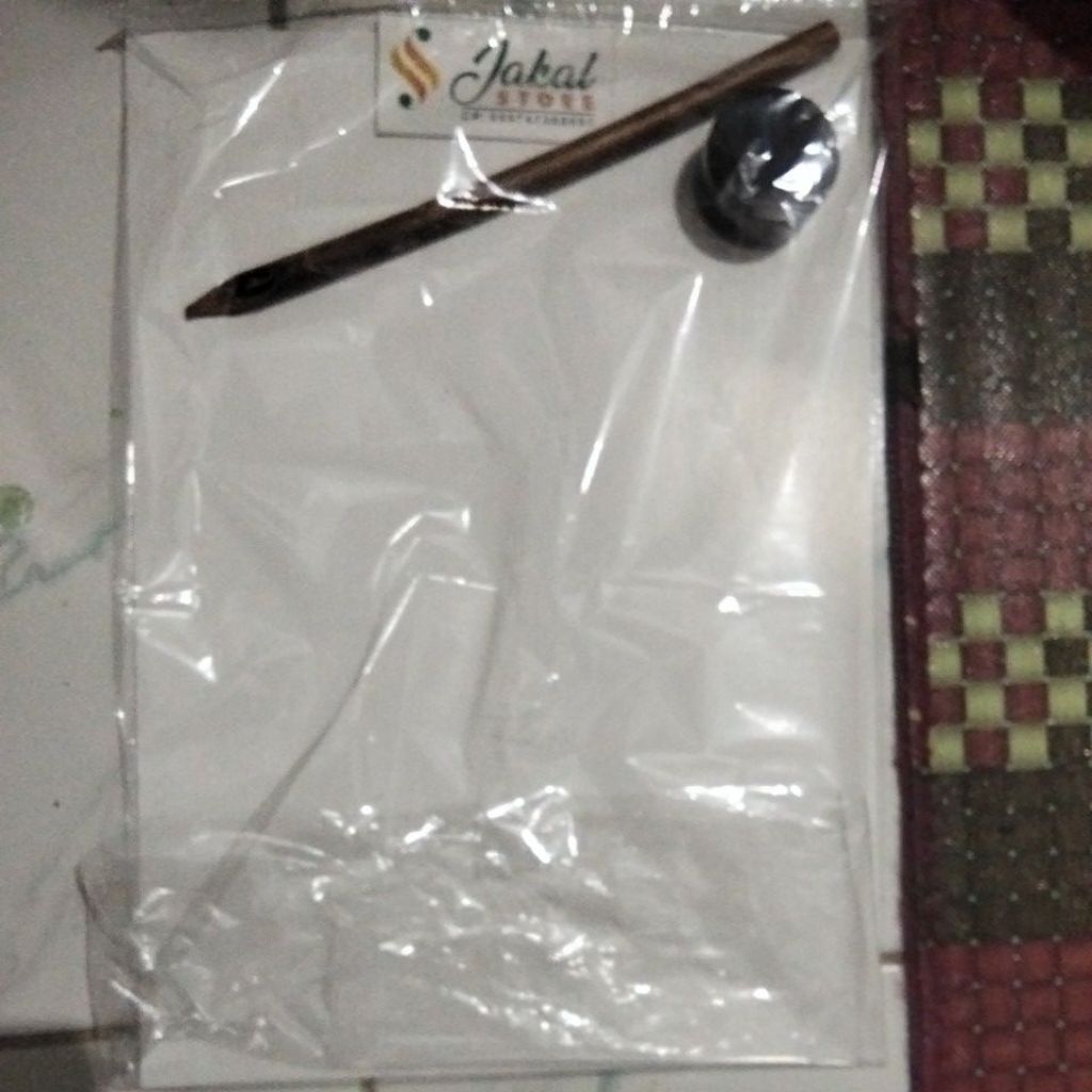 

paket 3 (Handam,Wadah Tinta, Art paper, Buku panduan)