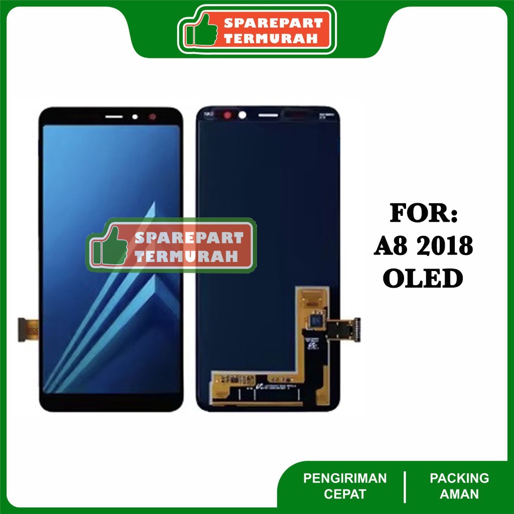 LCD For Samsung A8 2018 - A530 OLED