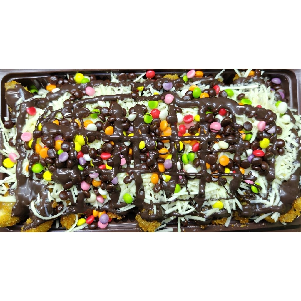 

Amwel Pisang Nugget Medan Original Full Wijen dengan bahan dan kualitas Premium. Siap langsung dimakan ukuran 450g