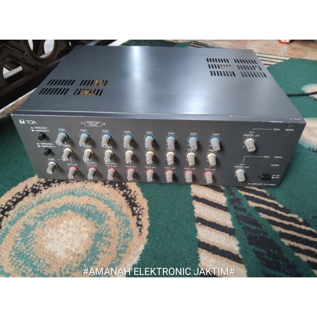 Amplifier TOA ZA 2128MW 95% ( SECOND )