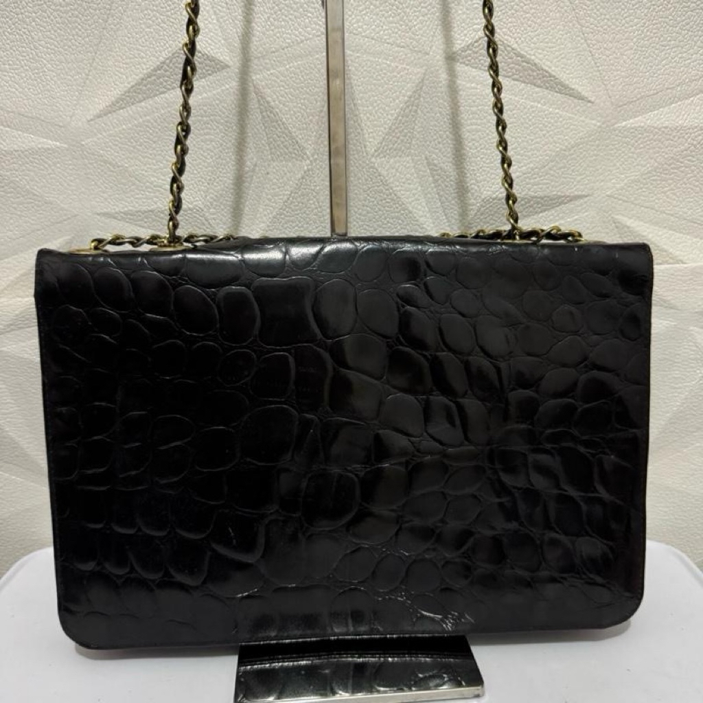 tas shoulder bag. tas ketek wanita. tas hitam