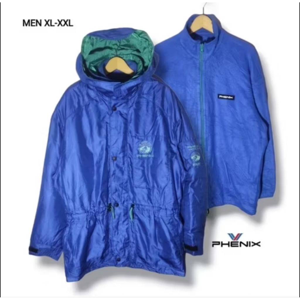 PHENIX Arctic Nordy Snowboard Ski 2in1 Jacket Size fit XL-XXL (P85xL68)