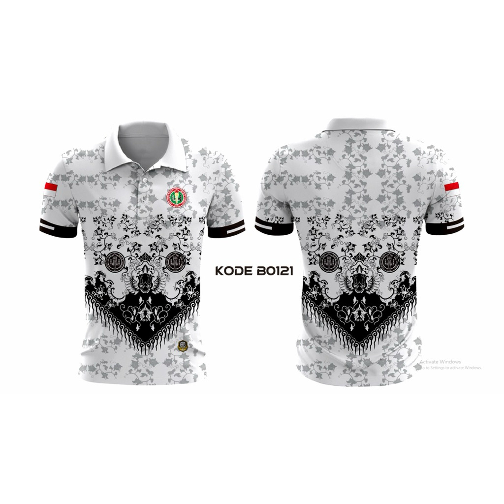 KAOS KERAH POLO DINAS FREE CUSTOM FULL PRINTING PREMIUM