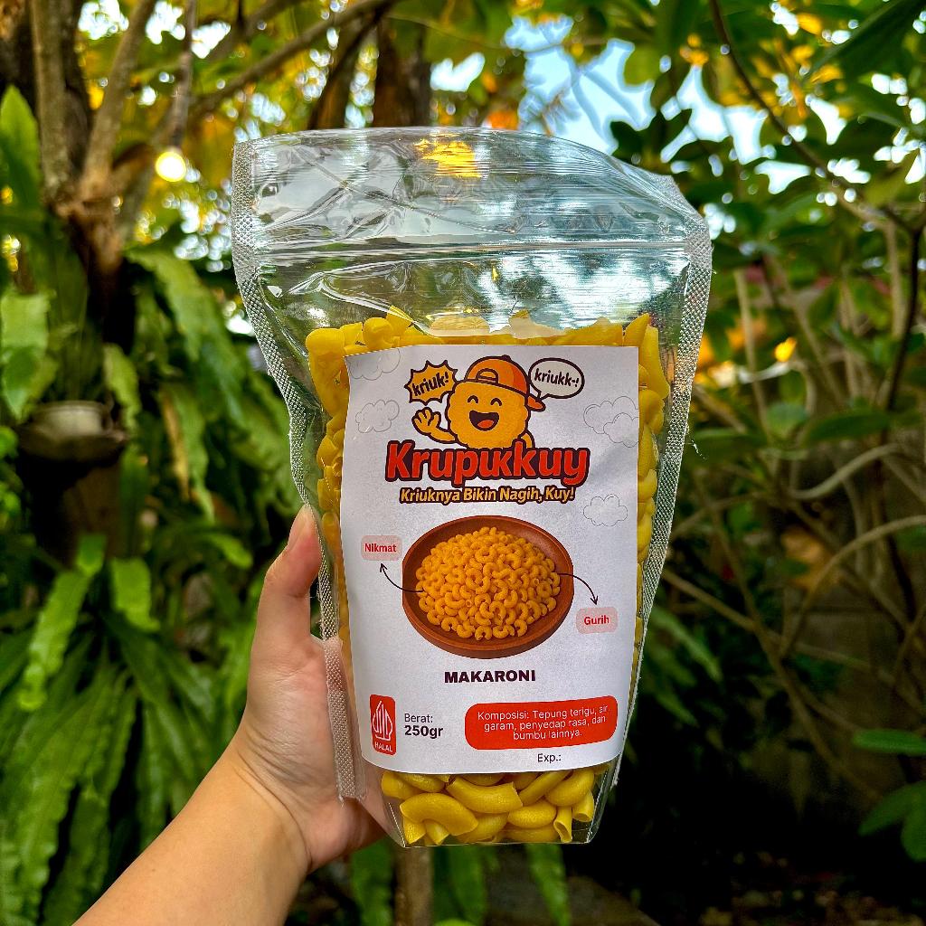 

Krupukkuy | Makaroni Pipa Bantet Mentah Siap Goreng