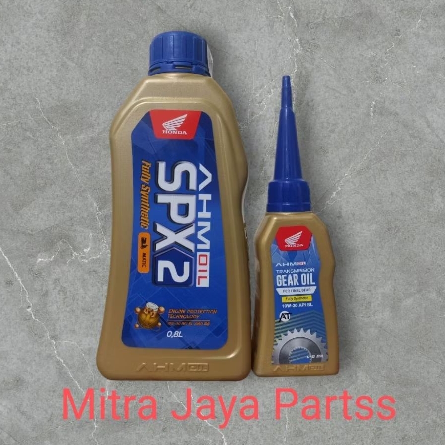 PAKET OLI MATIC SPX 2 SPX2 800ML + OLI GIR SPX 120ML SPX GEAR