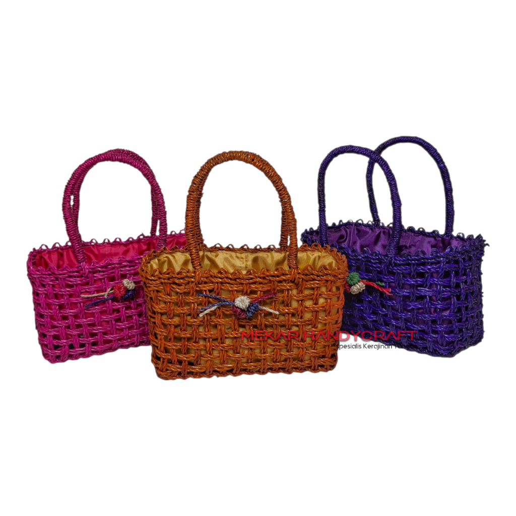 Tas Anyaman Pandan Mukena Lilit Rara Mini