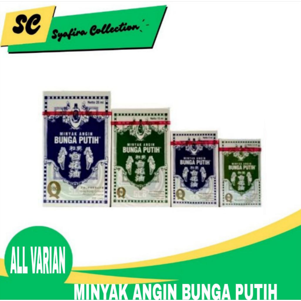 Minyak Angin Bunga Putih Varian