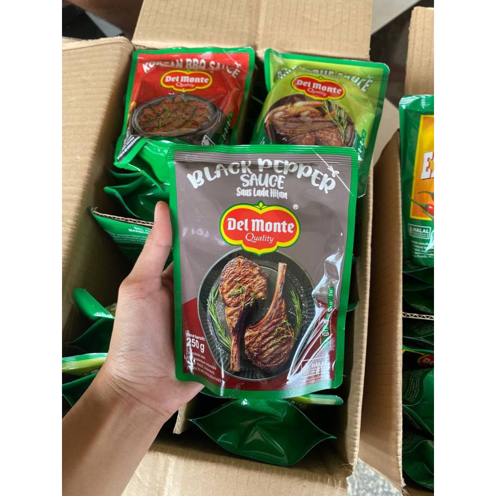 

ANEKA SAUS DELMONTE BLACKPAPER