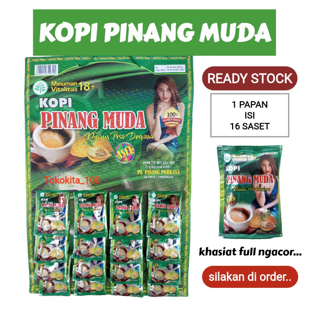 

16 Bungkus Kopi Kesehatan Pria